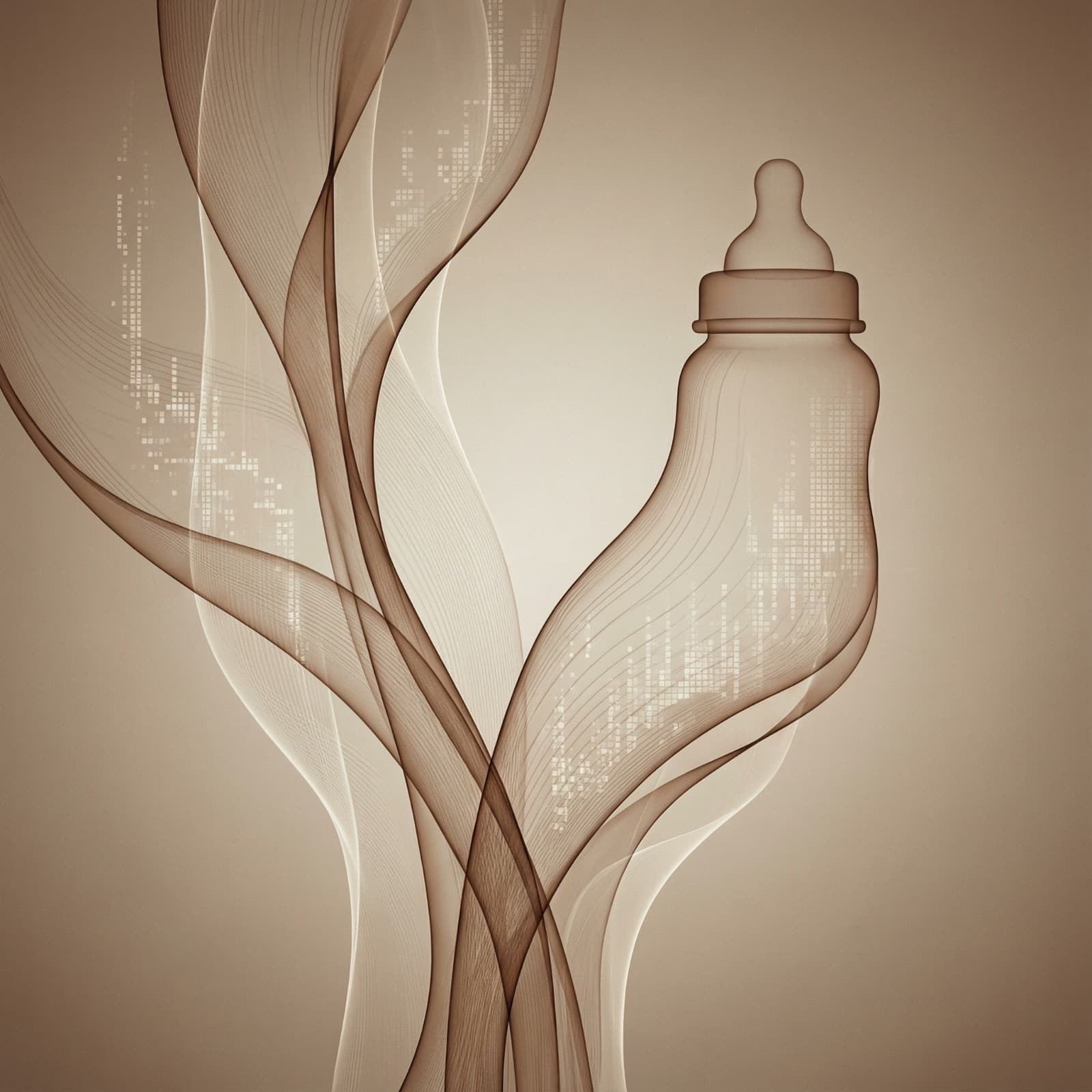 Infant nutrition e-commerce growth analytics showing category over-indexing in declining market